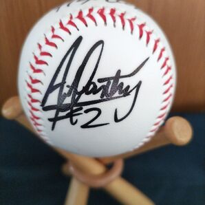 日ハム マルティネス選手直筆サインボール 球団名入り