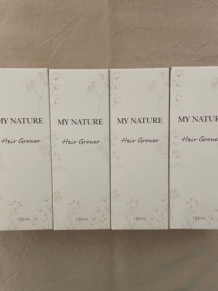 MY NATURE マイナチュレ 女性用 無添加育毛剤120ml×4本