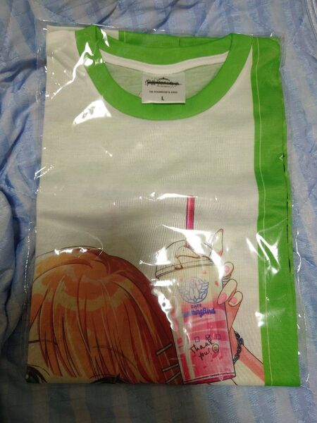 紫雲清夏 公式 フルグラフィックTシャツ グリーン Lサイズ