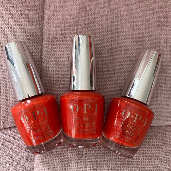 OPI オーピーアイ インフィニット シャイン ネイルラッカー ISLS010 レフト ユア テキスト オン レッド 15mL