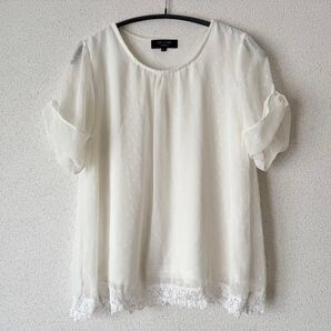 CP CUBE Deluxe 半袖ブラウス L