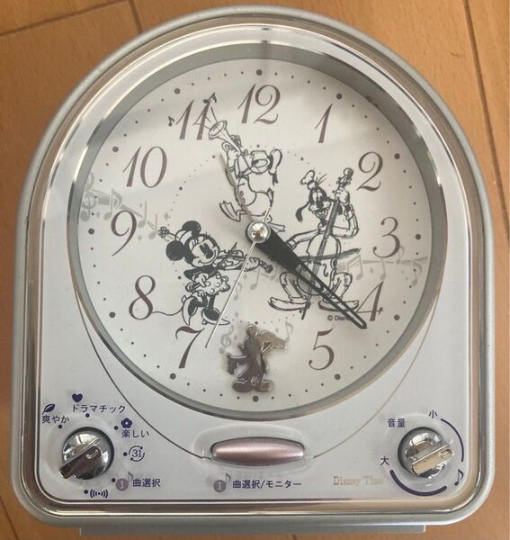 匿名配送 セイコー ディズニー 目覚まし時計 FD464S ミッキーマウス 31曲