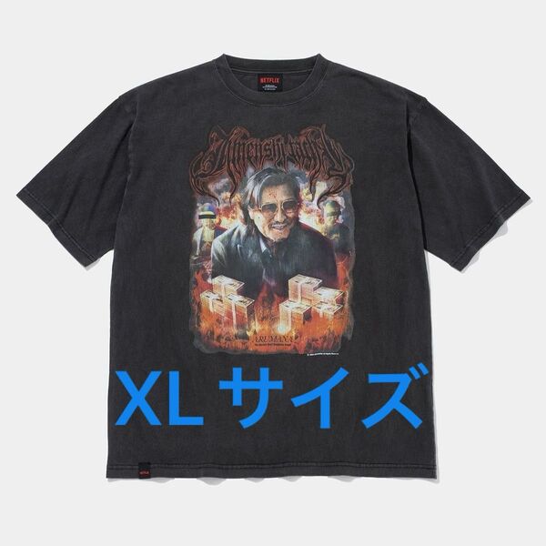 NETFLIX 地面師たち (ハリソン山中) Tシャツ 地面師たち XL tee