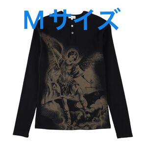 【Mサイズ】VALLAD V.HENRY NECK L/S ブラック サーマル