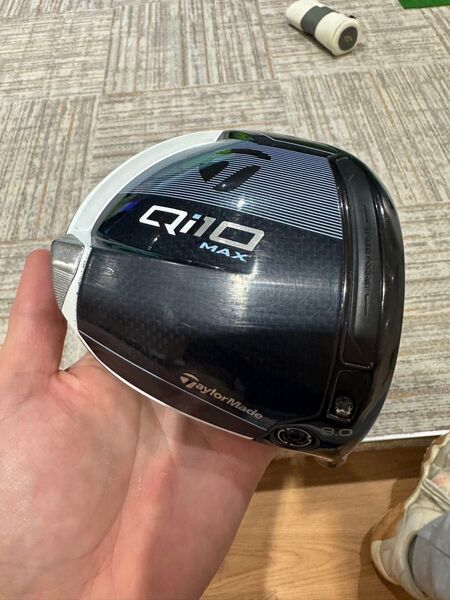 Qi10 MAX 9° デザイナーズモデル ブルー テーラーメイド ヘッドのみ ドライバー