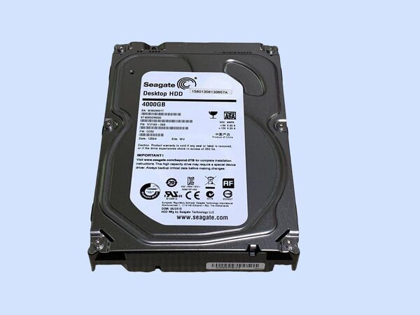 M6675 Seagate 4TB HDD ST4000DM000 3.5インチ 使用 3108時間