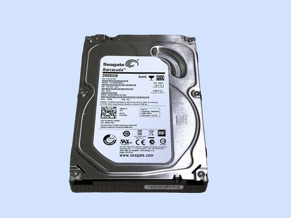 M6676 Seagate ST2000DM001 2TB SATA HDD 使用 298時間