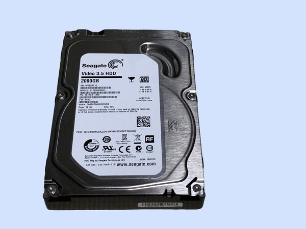 M6684 Seagate ST2000VM003 3.5インチHDD 2TB SATA 使用 790時間