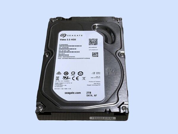 M6689 Seagate HDD 3.5インチHDD ST2000VM003 2TB SATA 使用 28839時間