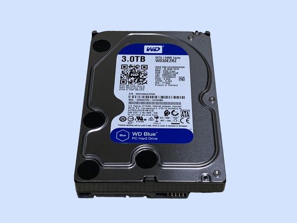 M6693 Westren Digital WD30EZRZ 3TB 3.5インチ HDD SATA 使用 47505時間