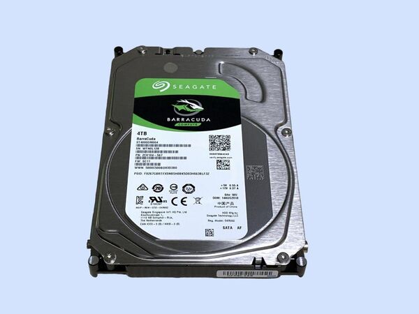 M6698 SEAGATE 3.5インチ 4TB HDD ST4000DM004 ほぼ未使用