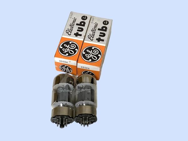 M6753 Electronic tube 6550A USA 真空管2本セット