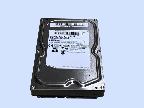 M6766 SAMSUNG 3.5インチHDD HD103SI 1TB SATA 使用 12006時間
