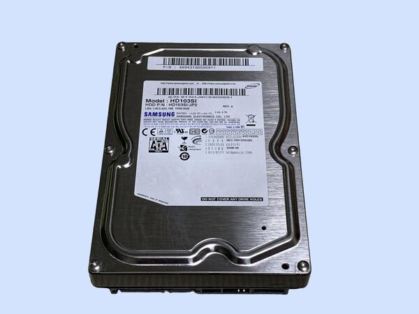 M6768 SAMSUNG 3.5インチHDD HD103SI 1TB SATA 使用 5904時間
