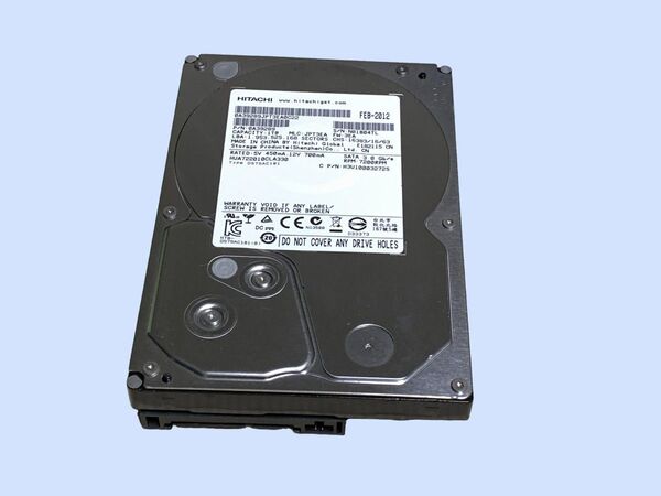 M6770 HITACHI 3.5インチ SATA HUA722010CLA330 1TB 使用 9682時間
