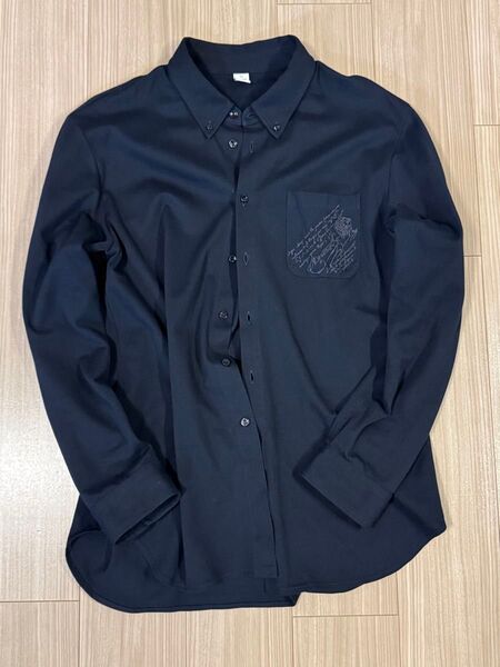 【美品】BERLUTI ベルルッティ ネイビー 長袖シャツ
