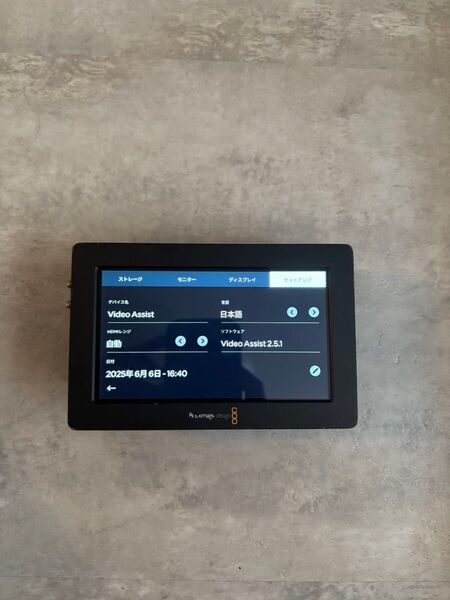 【動作品】Blackmagic Design Video Assist 5” 3G モニター/レコーダー