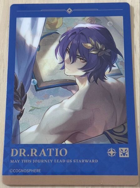 崩壊スターレイル スシローコラボ ポストカード Dr.Ratio