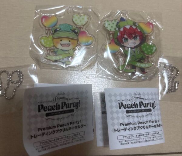 カラフルピーチ トレーディングアクリルキーホルダーシヴァ&じゃぱぱ
