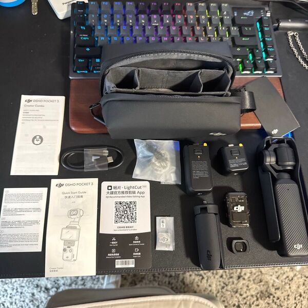【美品】DJI Osmo Pocket 3 クリエイターコンボセット