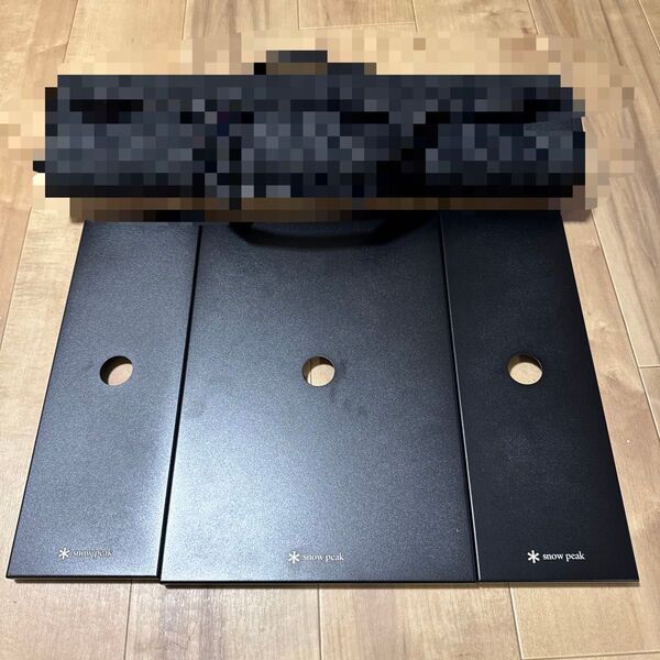 スノーピーク 雪峰祭 IGT ハーフユニットトレイ ブラック セット