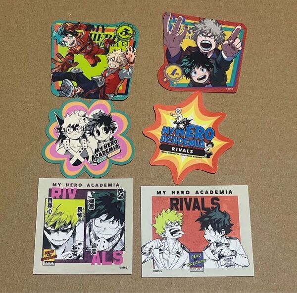 僕のヒーローアカデミア アートステッカー RIVALS 緑谷 爆豪