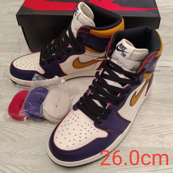 新品 Nike SB エアジョーダン1 Retro High Chicago