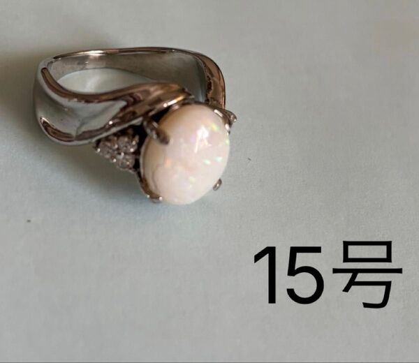 銀メッキ指輪 ファッションリング 高見え 15号 リング 指輪 アクセサリー