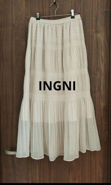 最終値下げ!INGNI ロング マキシ丈 スカート フリーサイズ