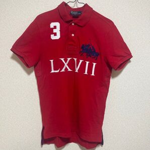 ポロラルフローレン ポロシャツ ビックダブルポニー LXVII サイズM