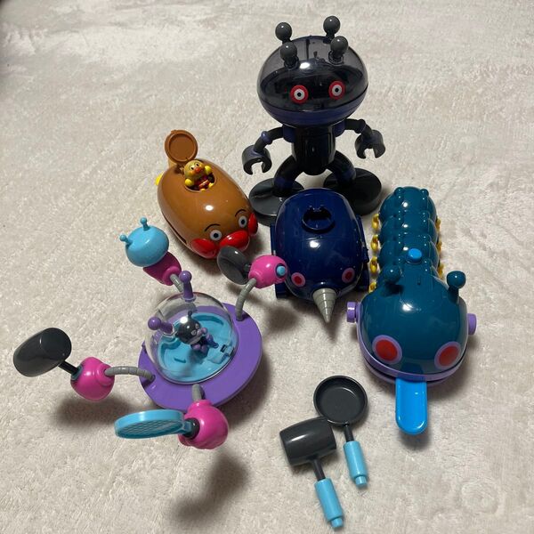 だだんだん、ゴロンゴロ、もぐりん、アンパンマン号セット まとめ売り!!