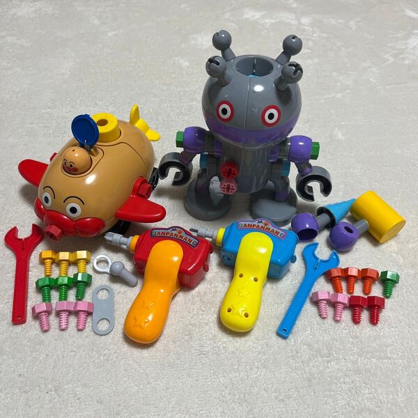 アンパンマン 組み立てDIY ねじねじアンパンマンごう ねじねじだだんだん まとめ売り!!