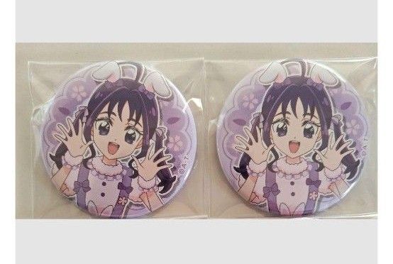 キミとアイドルプリキュア さくらイースター 缶バッジ 紫雨こころ キュアキュンキュン
