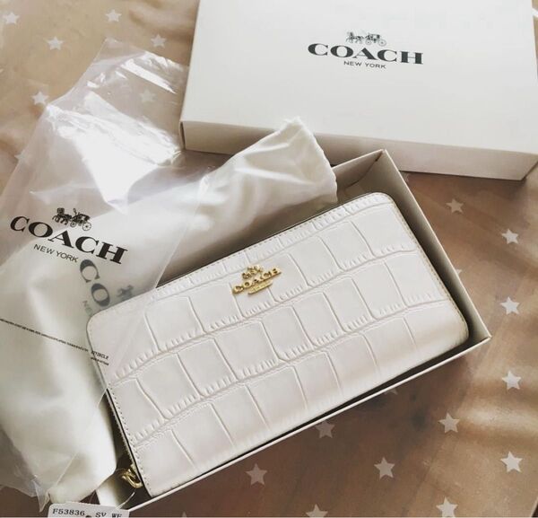 COACH コーチ 長財布 中古