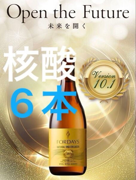 【最終値下げ】フォーデイズ ナチュラルDNコラーゲン 核酸6本
