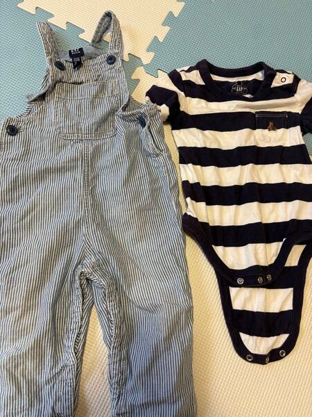 オーバーオール ロンパース ベビー 子供服 男の子 ベビー服 女の子 キッズ カバーオール baby GAP