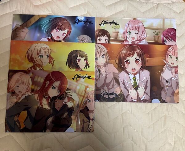 BanG Dream! バンドリ Afterglow クリアファイル 5点セット