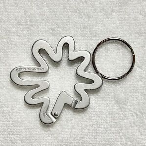 藤井風☆花カラビナ☆シルバー☆中古品☆my flower’s here☆台紙なし