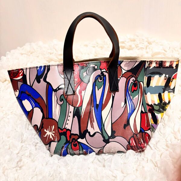 MARNI マルニ PVC ハンドバッグ トートバッグ