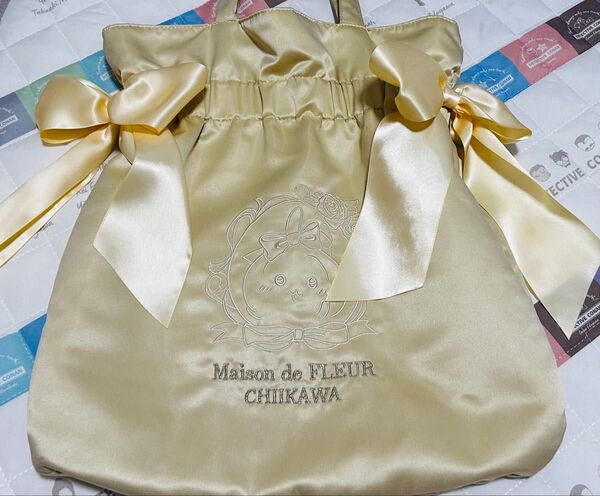 即日発送☆新品最安値☆ ちいかわ Maison de FLEUR メゾンドフルール トートバッグ うさぎ