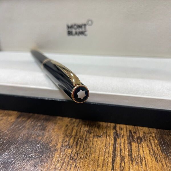 ☆即筆記可!リフィルセット☆MONTBLANC ジェネレーション ボールペン 黒 モンブラン ツイスト式 ブラック×シルバー