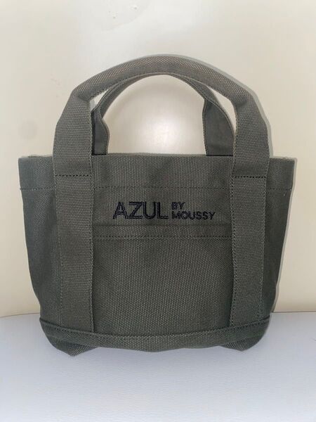 AZUL by MOUSSY ミニトートバッグ カーキ