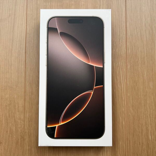 新品未使用!大人気!iPhone 16 Pro Max 256GB」Desert Titanium