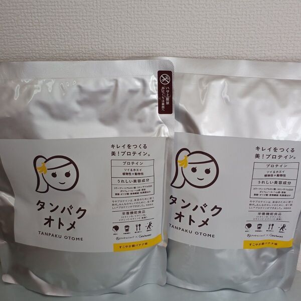 タンパクオトメ すこやか朝バナナ味 2袋セット