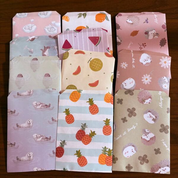 ハンドメイド ポチ袋11枚