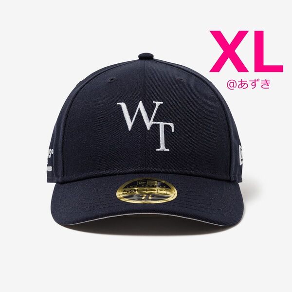 【新品未使用 XL】WTAPS 59FIFTY LOW PROFILE CAP POLY TWILL NEWERA 7-5/8