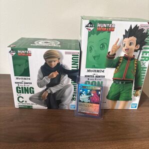 HUNTER×HUNTER 一番くじグリードアイランド ゴン、ジン、大天使の息吹 未開封