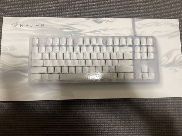RAZER BLACKWIDOW LITE オレンジ軸キーボードホワイト
