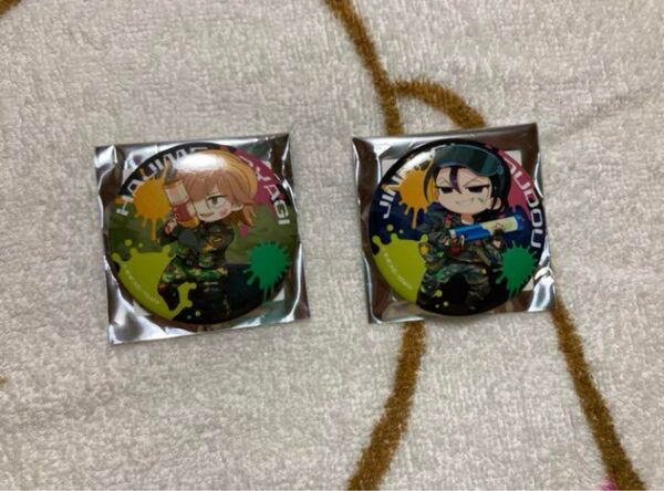 弱虫ペダル 東堂尽八 青八木一 缶バッジ 2個セット