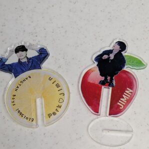 BTS ジミン ふちこ アクリルスタンド 2個セット